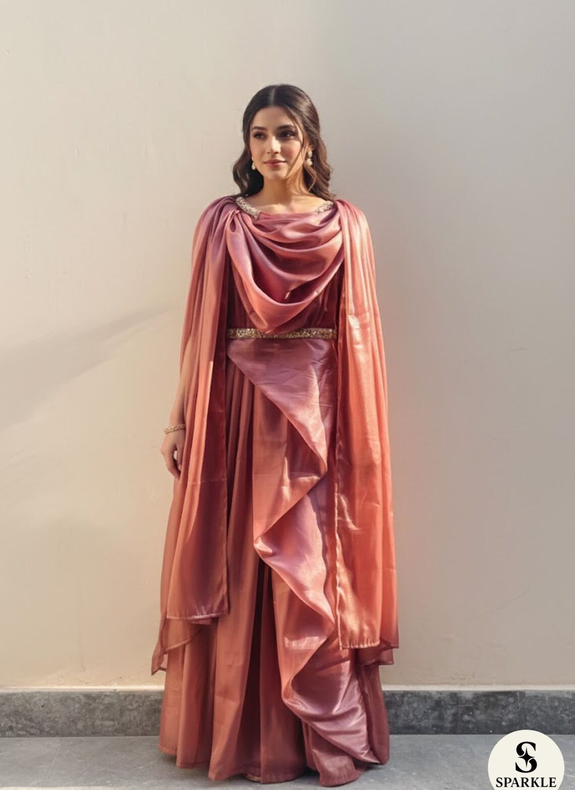 Bella Deep Metallic frock